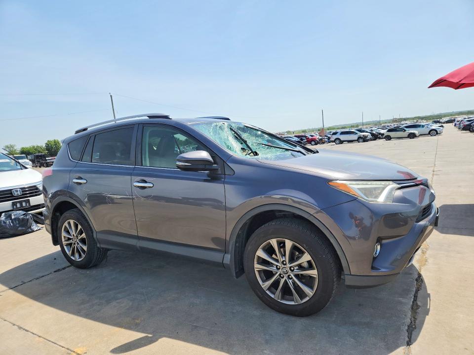 2017 Toyota VIN JTMYFREV9HJ131461 COPART salvage auction — FRONT END, TX - SALVAGE VEHICLE TITLE (P), sold $6,600 on 2026-07-09 (photo 4)