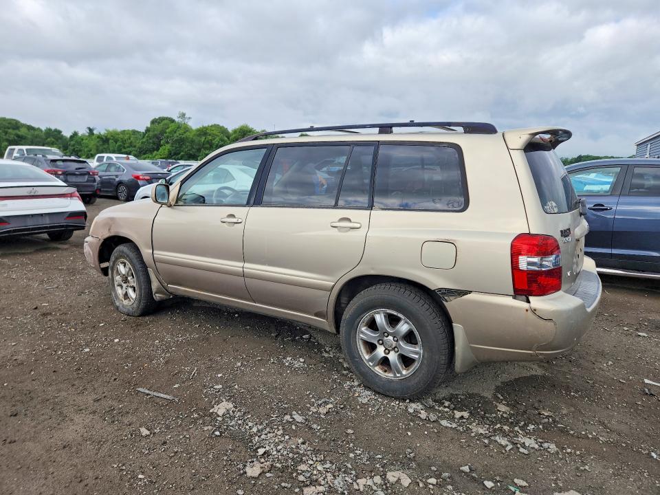 2007 Toyota Highlander VIN JTEDP21A370138430 COPART salvage auction — MINOR DENT/SCRATCHES, MA - CERT OF TITLE-RECONSTRCTD COLL, sold $575 on 2026-07-29 (photo 2)