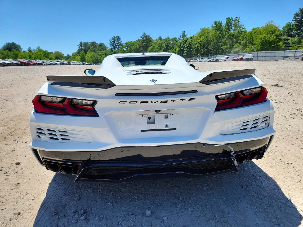 2024 Chevrolet Corvette VIN 1G1YL3D44R5500390 COPART salvage auction — Rear End, MA - CERT OF TITLE-SALVAGE, sold $71,500 on 2026-07-02 (photo 6)