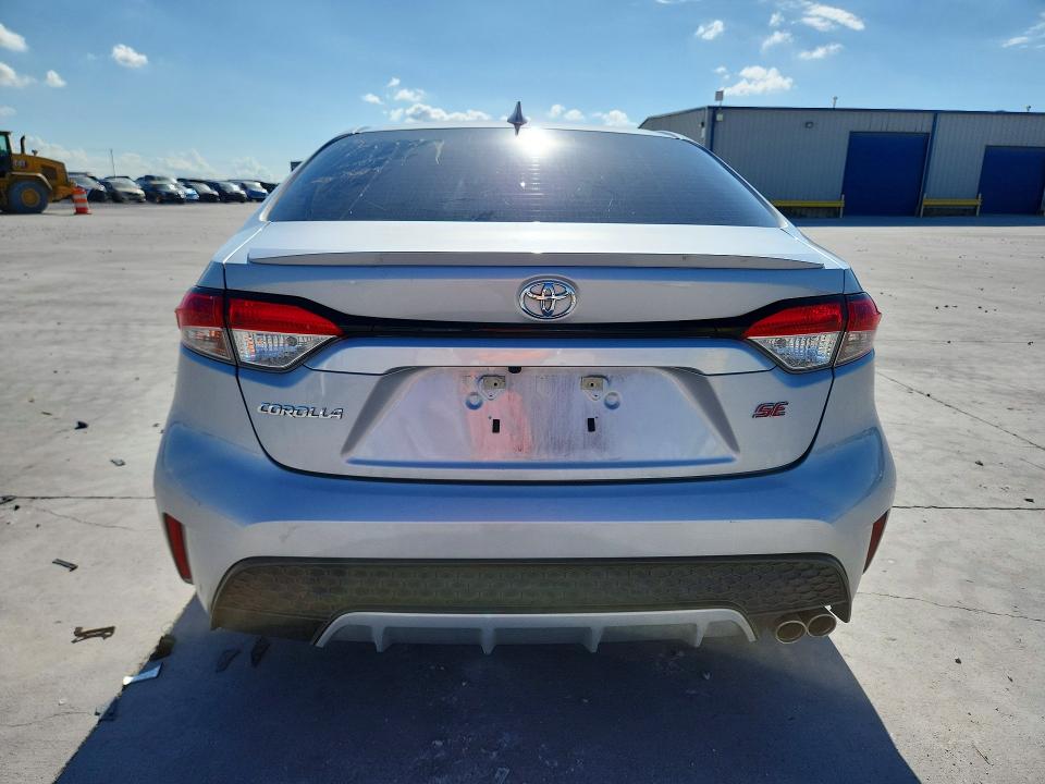 2022 Toyota VIN 5YFS4MCE6NP102511 COPART salvage auction — FRONT END, TX - SALVAGE VEHICLE TITLE (P), sold $2,550 on 2026-07-31 (photo 6)