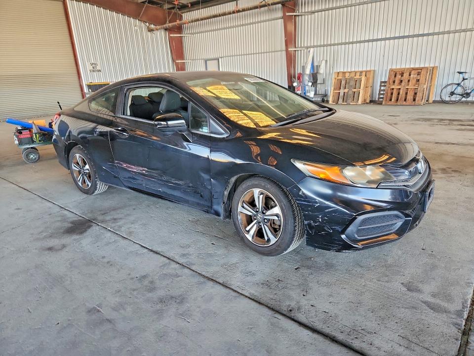 2015 Honda Civic VIN 2HGFG3B89FH521444 COPART salvage auction — FRONT END, Ca - Salvage Certificate, sold $3,200 on 2026-07-23 (photo 4)