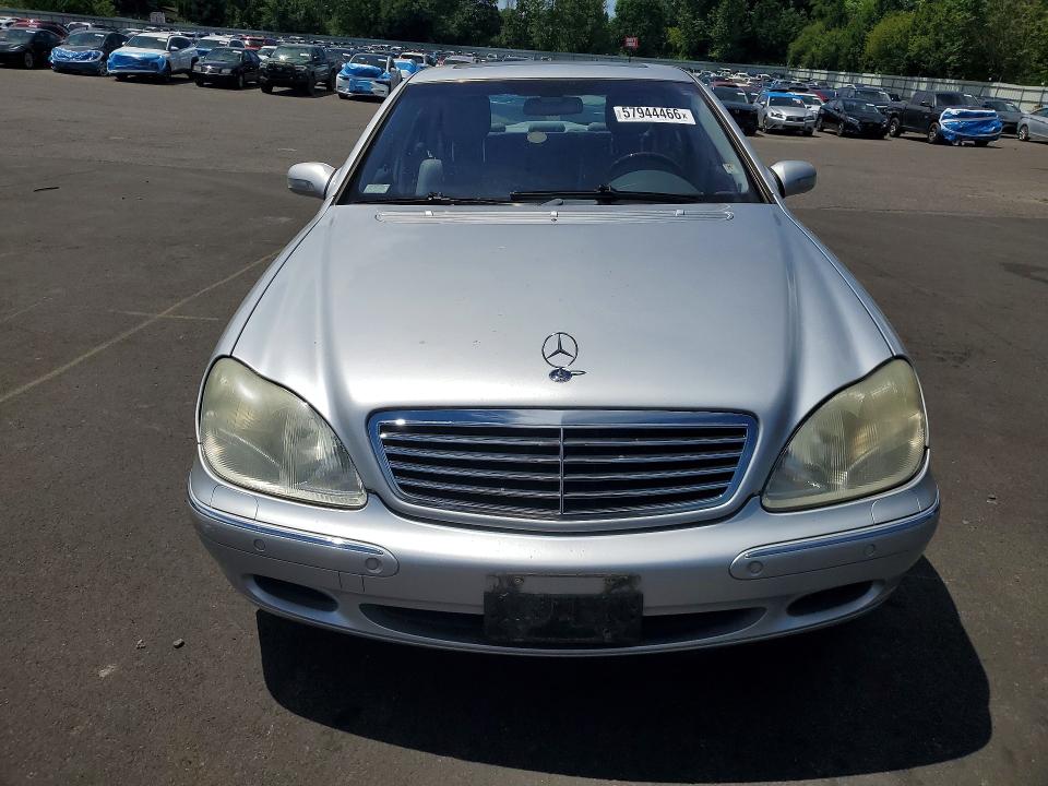 2002 Mercedes-benz VIN WDBNG75J12A286612 COPART salvage auction — FRONT END, Or - Salvage Title Certificate, sold $125 on 2026-07-27 (photo 5)