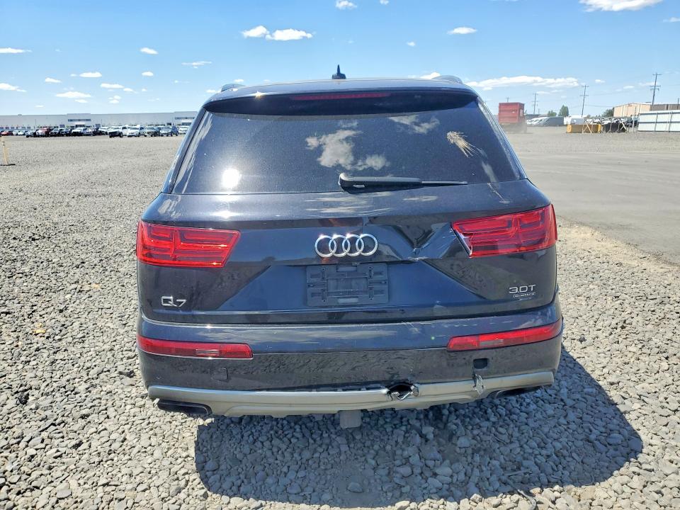 2017 Audi Q7 VIN WA1VAAF78HD042461 COPART salvage auction — REAR END, Wa - Bill Of Sale, sold $1,400 on 2026-07-22 (photo 6)