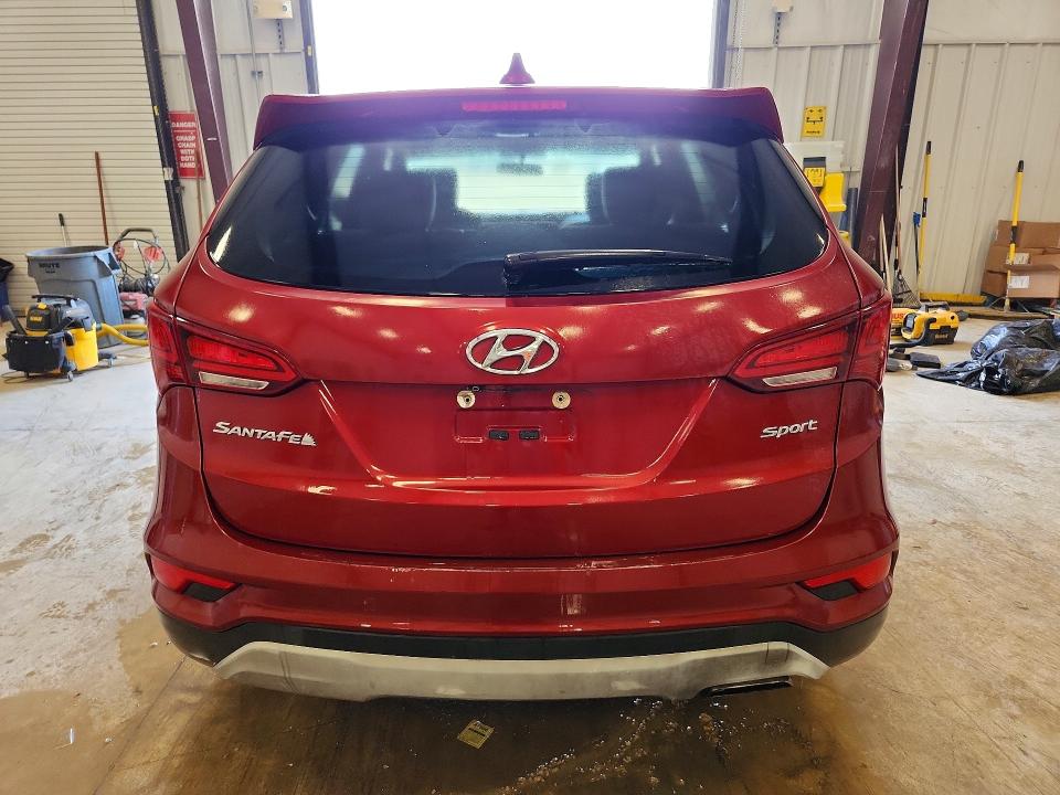 2017 Hyundai Santa fe VIN 5XYZT3LB9HG428796 COPART salvage auction — FRONT END, Tx - Certificate Of Title, sold $2,200 on 2026-07-07 (photo 6)