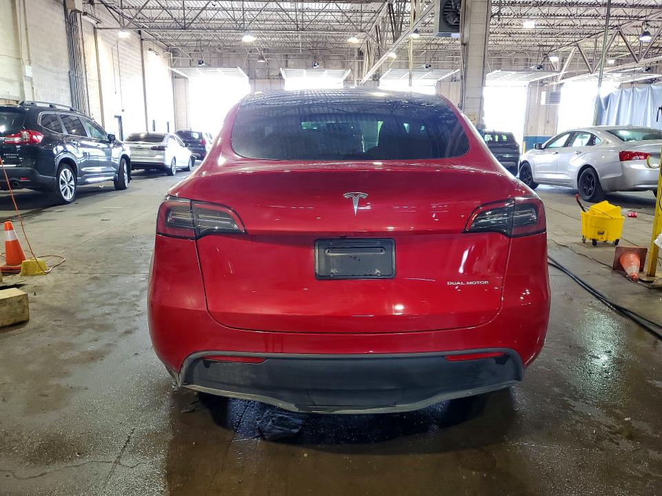2023 Tesla Model y VIN 7SAYGDEE7PF686174 COPART salvage auction — SIDE, Mi - Cert Of Title-Salvage Vehicle, sold $10,500 on 2026-07-10 (photo 6)