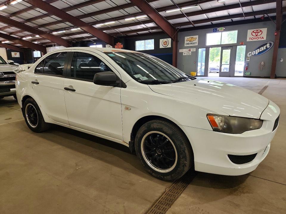 2009 Mitsubishi Lancer VIN JA3AU16U39U002385 COPART salvage auction — FRONT END, Ct - Certificate Of Title, sold $475 on 2026-07-02 (photo 4)