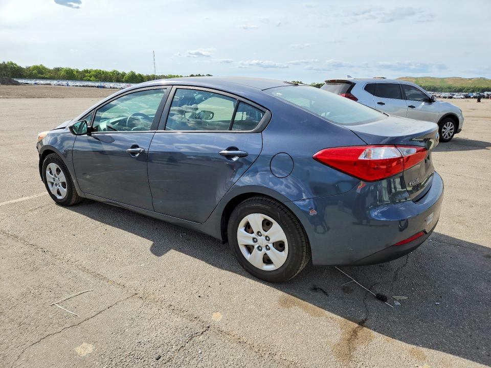 2016 Kia Forte VIN KNAFK4A67G5493653 COPART salvage auction — FRONT END, NY - MV-907A SALVAGE CERTIFICATE, sold $1,150 on 2026-07-20 (photo 2)