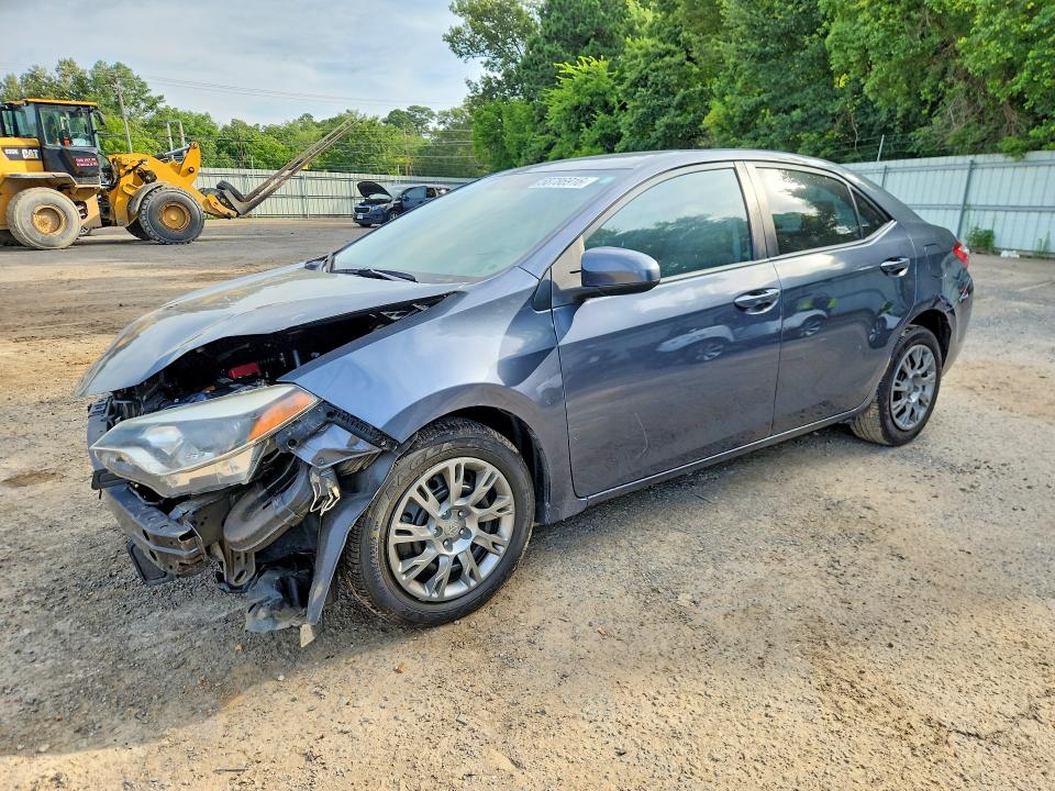 2016 Toyota Corolla VIN 5YFBURHE0GP523651 COPART salvage auction — FRONT END, La - Cert Of Title-Salvage, sold $3,050 on 2026-07-09 (photo 1)