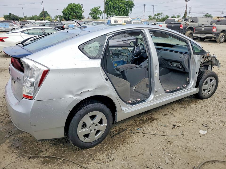 2011 Toyota Prius VIN JTDKN3DU2B1366824 COPART salvage auction — STRIPPED, Ca - Salvage Certificate, sold $175 on 2026-07-20 (photo 3)