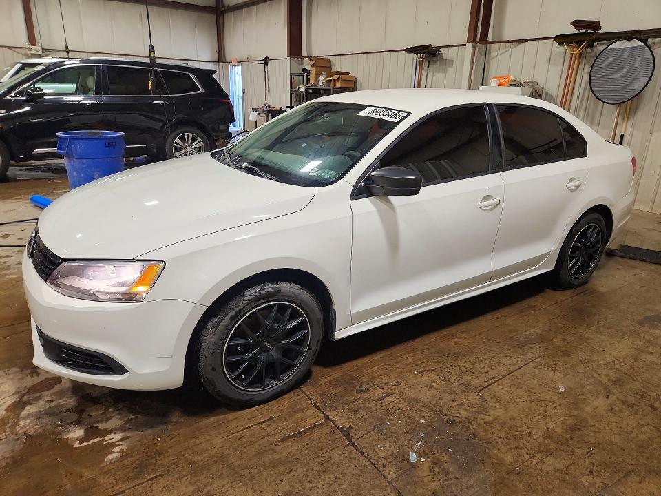 2013 Volkswagen VIN 3VW1K7AJ8DM256420 COPART salvage auction — REAR END, Pa - Certificate Of Salvage, sold $425 on 2026-07-02 (photo 1)