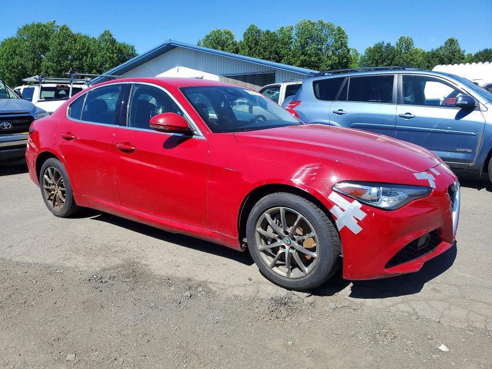 2020 Alfa romeo Giulia VIN ZARFANAN9L7636898 COPART salvage auction — FRONT END, Ma - Certificate Of Title, sold $6,900 on 2026-07-27 (photo 4)