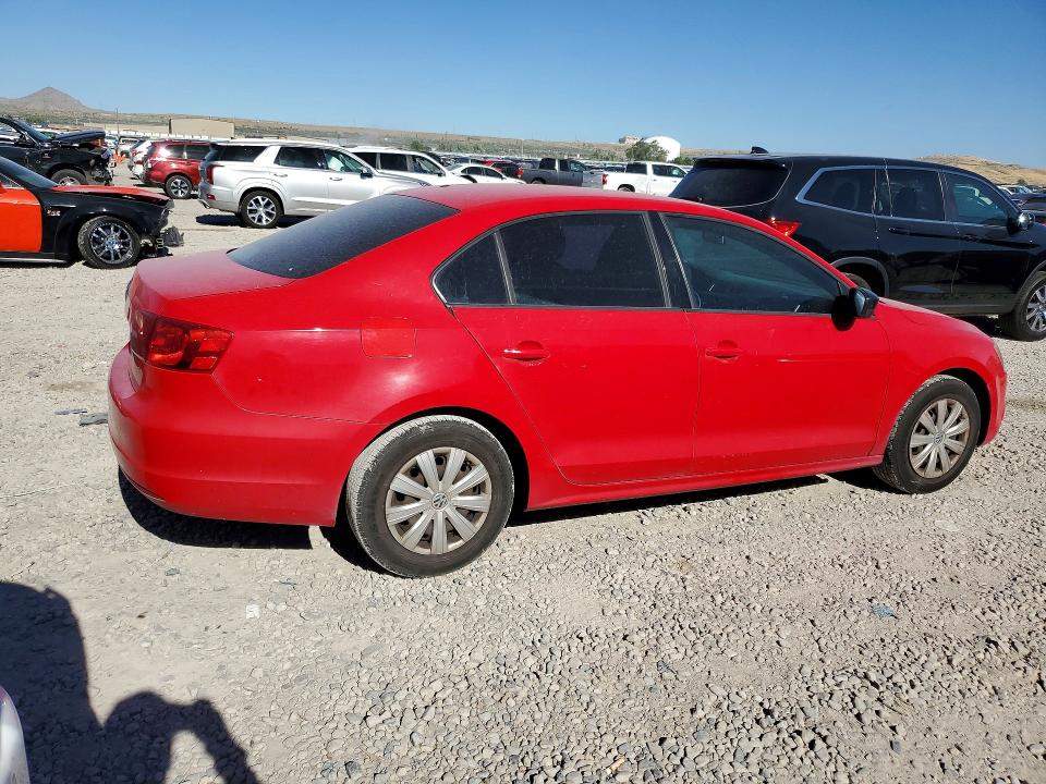 2014 Volkswagen Jetta VIN 3VW2K7AJ1EM407605 COPART salvage auction — MINOR DENT/SCRATCHES, UT - CERTIFICATE OF TITLE, sold $975 on 2026-07-10 (photo 3)