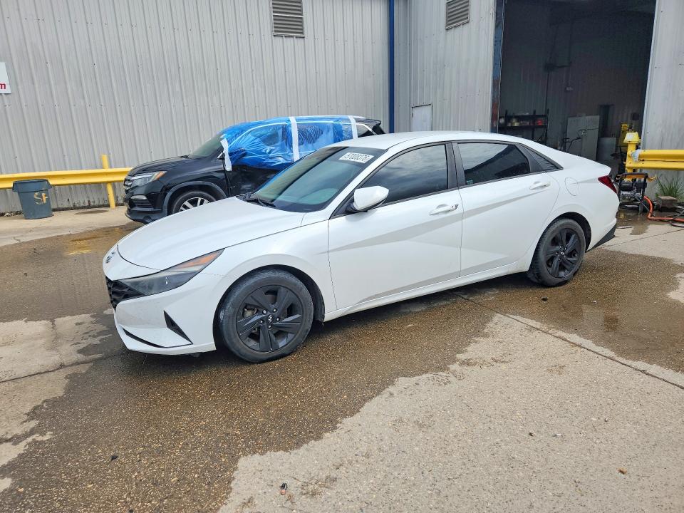 2021 Hyundai Elantra VIN 5NPLS4AG2MH033066 COPART salvage auction — SIDE, La - Cert Of Title-Salvage, sold $2,600 on 2026-07-29 (photo 1)