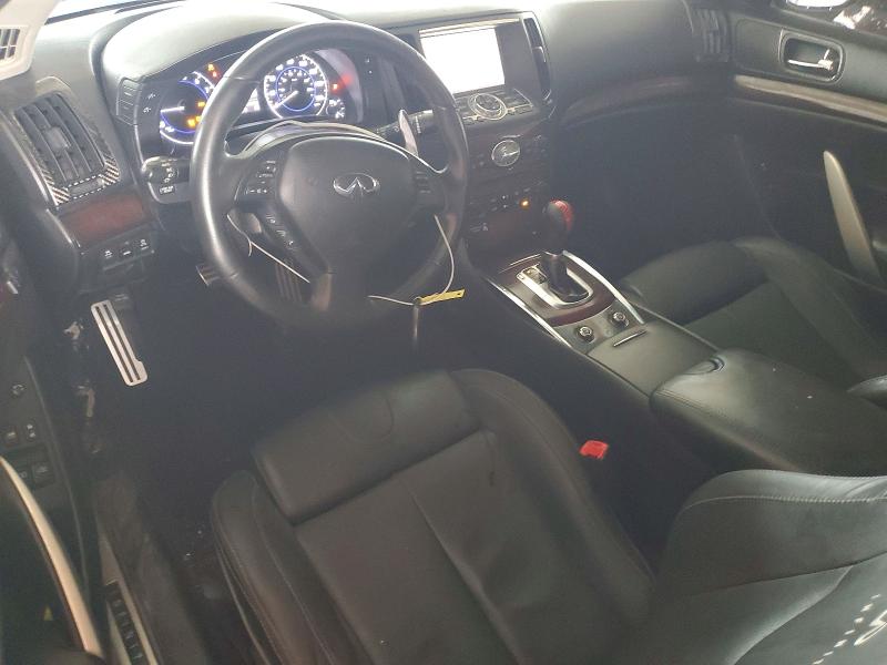 2014 Infiniti Q60 VIN JN1CV6EK9EM113847 COPART salvage auction — FRONT END, Tx - Salvage Vehicle Title, sold $1,850 on 2026-07-04 (photo 8)