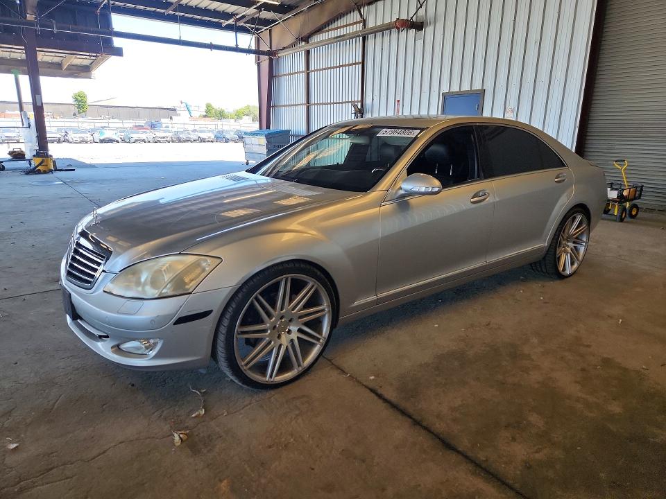 2007 Mercedes-benz S-klasse VIN WDDNG71X87A074783 COPART salvage auction — VANDALISM, Ca - Salvage Certificate, sold $675 on 2026-07-02 (photo 1)