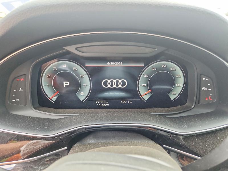 2024 Audi Q7 VIN WA1LCBF76RD008754 COPART salvage auction — FRONT END, Il - Salvage Certificate, sold $15,200 on 2026-09-03 (photo 9)