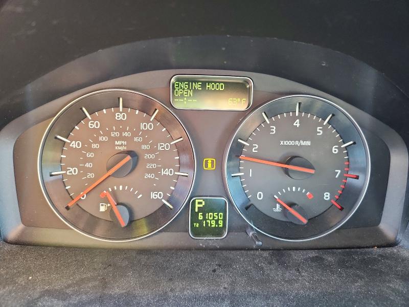 2009 Volvo C70 VIN YV1MC67279J076710 COPART salvage auction — MINOR DENT/SCRATCHES, Il - Certificate Of Title, sold $1,900 on 2026-07-07 (photo 9)
