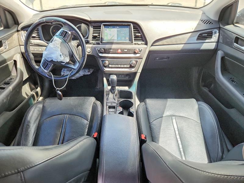 2018 Hyundai Sonata VIN 5NPE34AFXJH707599 COPART salvage auction — UNDERCARRIAGE, Il - Cert Of Title-Rebuilt, sold $3,000 on 2026-07-06 (photo 8)