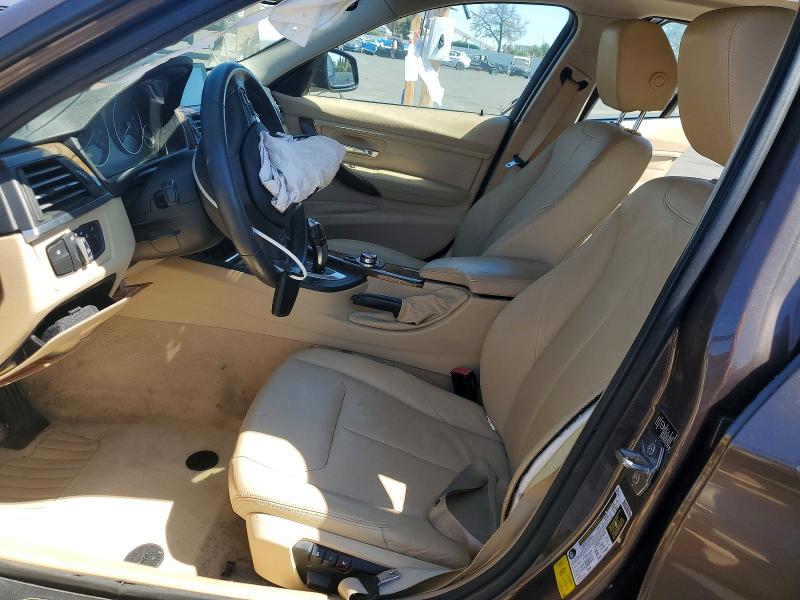 2013 BMW 3 series VIN WBA3A5C56DF352806 COPART salvage auction — SIDE, CA - SALVAGE CERTIFICATE, sold $1,550 on 2026-08-06 (photo 7)