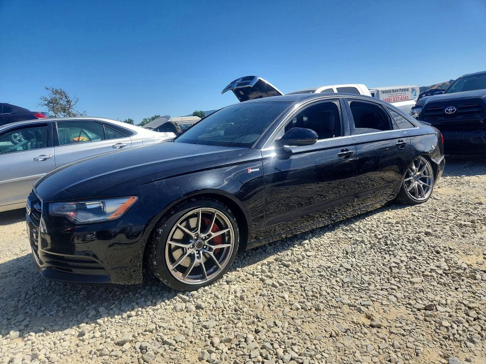 2014 Audi A6 VIN WAUFGAFC7EN121421 COPART salvage auction — UNDERCARRIAGE, Salvage Title, sold $1,200 on 2026-08-29 (photo 1)