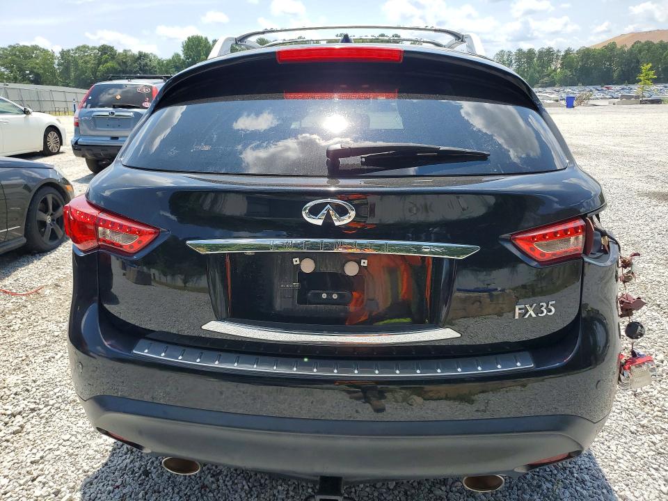 2012 Infiniti Fx VIN JN8AS1MU9CM120608 COPART salvage auction — FRONT END, Ga - Certificate Of Title, sold $175 on 2026-07-13 (photo 6)