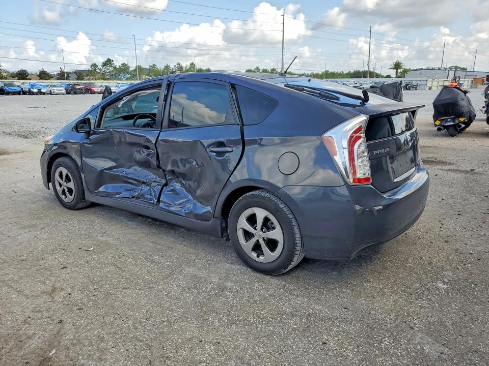 2013 Toyota VIN JTDKN3DU6D5621891 COPART salvage auction — SIDE, Fl - Cert Of Title Slvg Rebuildable, sold $1,700 on 2026-07-07 (photo 2)