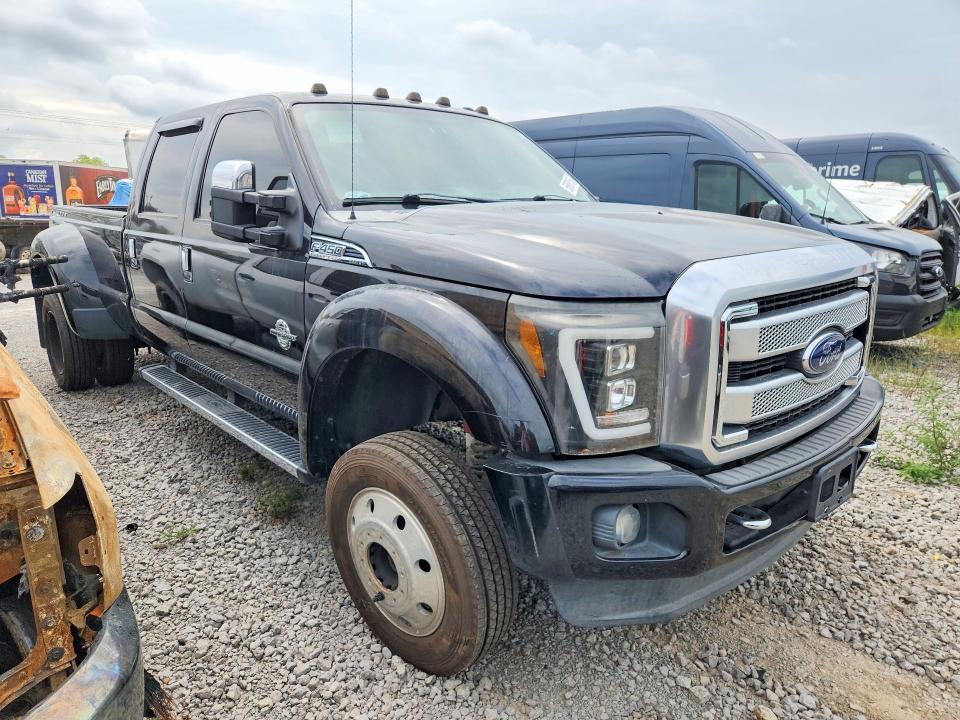 2016 Ford F-450 super duty VIN 1FT8W4DT8GEA02394 COPART salvage auction — Burn Engine, TN - SALVAGE CERTIFICATE, sold $10,000 on 2026-07-13 (photo 4)