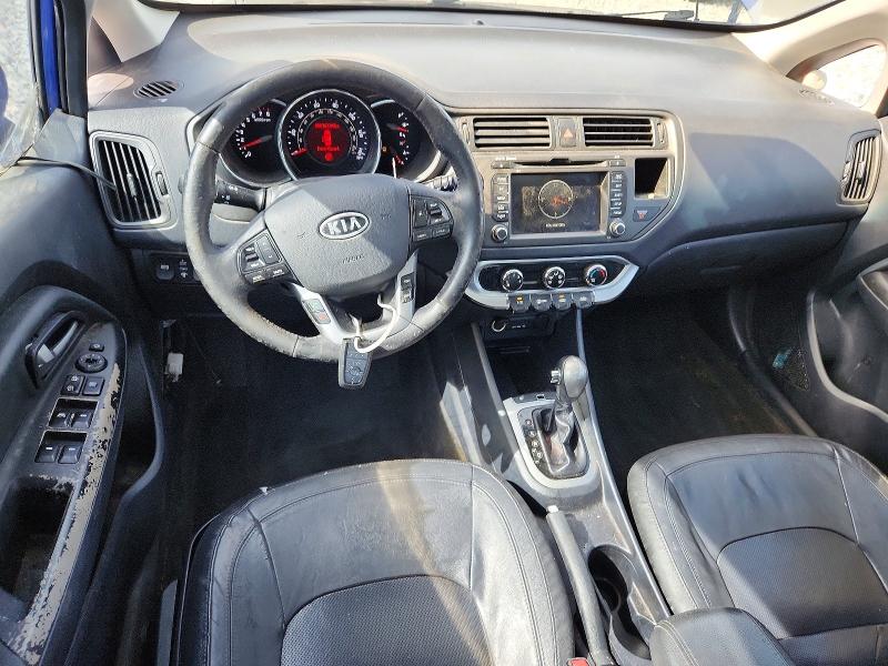 2012 Kia Rio VIN KNADN5A34C6095329 COPART salvage auction — FRONT END, Ga - Cert Of Title-Salvage, sold $425 on 2026-07-07 (photo 8)