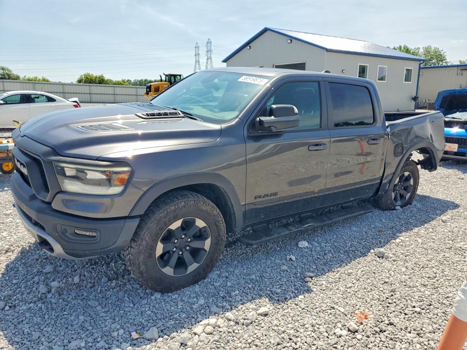 2019 Ram 1500 VIN 1C6SRFLTXKN920383 COPART salvage auction — REAR END, Oh - Cert Of Title-Salvage, sold $7,700 on 2026-07-02 (photo 1)