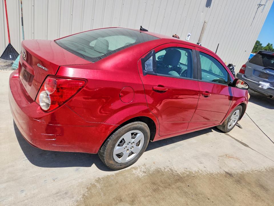 2014 Chevrolet SONIC VIN 1G1JA5SH7E4207639 COPART salvage auction — FRONT END, Ga - Cert Of Title-Salvage, sold $300 on 2026-07-09 (photo 3)