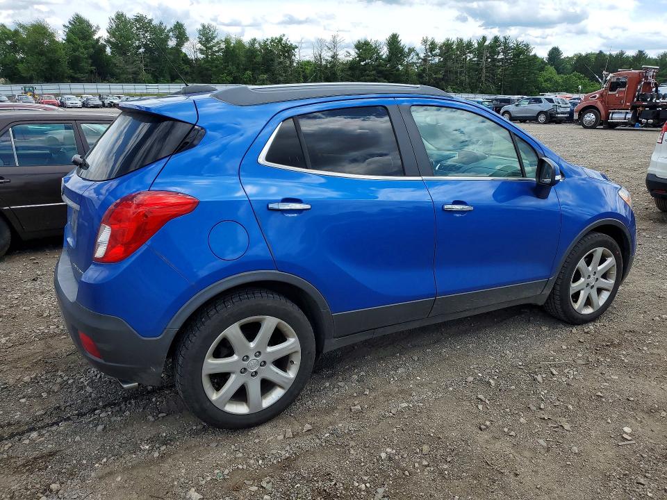 2015 Buick Encore VIN KL4CJCSB4FB171724 COPART salvage auction — FRONT END, MD - CERT OF SALVAGE > 75% DAMAGE, sold $300 on 2026-07-27 (photo 3)