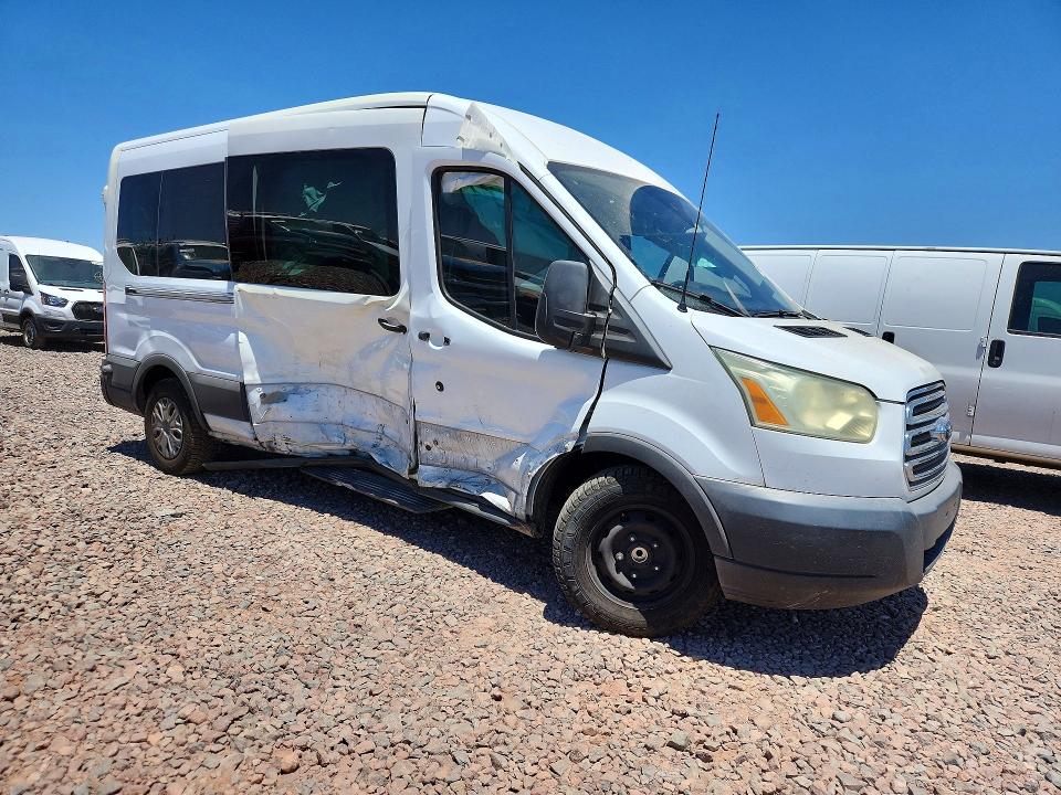 2016 Ford Transit VIN 1FBAX2CG5GKA29839 COPART salvage auction — SIDE, Az - Cert Of Title - Salvage, sold $4,600 on 2026-07-09 (photo 4)