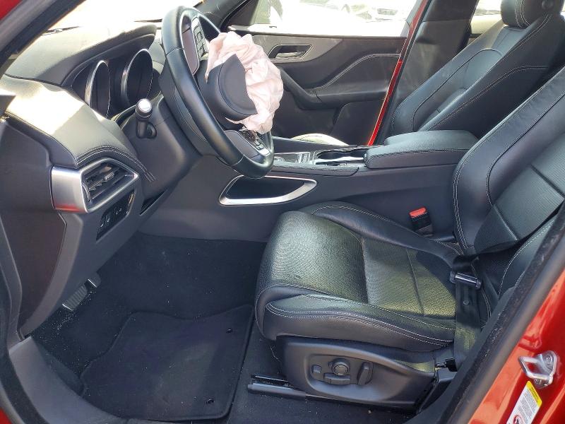 2017 Jaguar F-pace VIN SADCM2BV6HA083658 COPART salvage auction — FRONT END, Ca - Salvage Certificate, sold $950 on 2026-07-08 (photo 7)