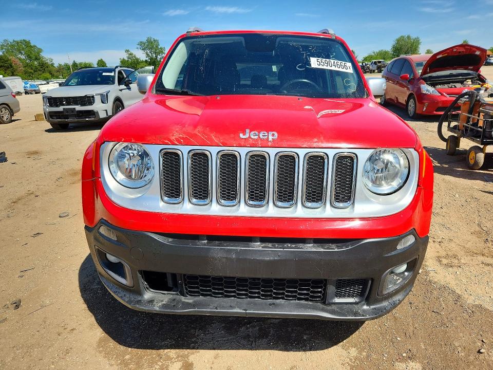 2015 Jeep VIN ZACCJBDT4FPC00070 COPART salvage auction — SIDE, Il - Salvage Certificate, sold $1,250 on 2026-07-21 (photo 6)