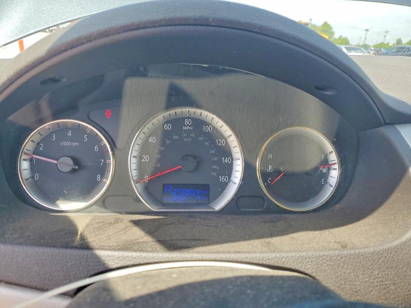 2009 Hyundai Sonata VIN 5NPET46C79H494265 COPART salvage auction — SIDE, MO - SALVAGE CERTIFICATE OF TITLE, sold $250 on 2026-07-24 (photo 9)
