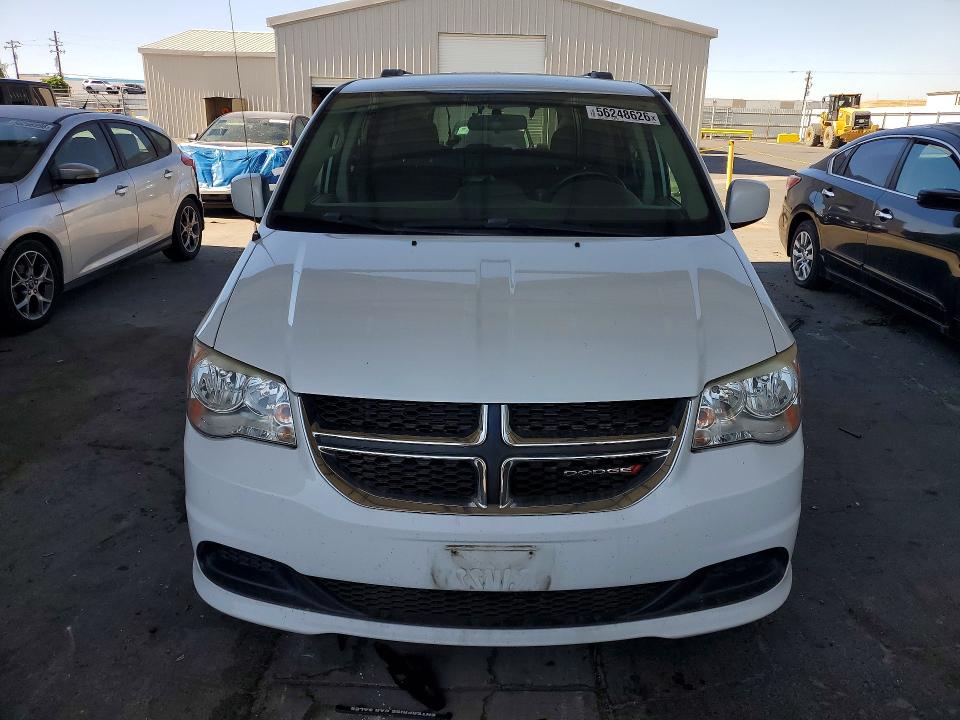 2016 Dodge Grand caravan VIN 2C4RDGCG5GR384953 COPART salvage auction — REAR END, Ca - Salvage Certificate, sold $1,100 on 2026-07-09 (photo 5)