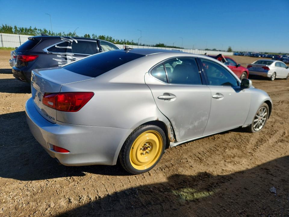 2008 Lexus Is 250 VIN JTHCK262082021859 COPART salvage auction — SIDE, Ab - Bos - Salvage, sold $200 on 2026-07-30 (photo 3)
