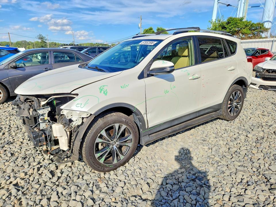 2015 Toyota Rav 4 VIN JTMDFREV3FD110549 COPART salvage auction — FRONT END, Nj - Cert Of Title-Salvage, sold $6,000 on 2026-07-27 (photo 1)