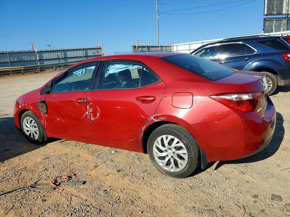 2017 Toyota Corolla VIN 2T1BURHE5HC872063 COPART salvage auction — FRONT END, Salvage Title, sold $3,000 on 2026-07-31 (photo 2)