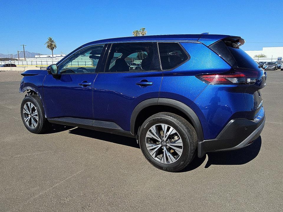 2021 Nissan Rogue VIN 5N1AT3BA6MC836138 COPART salvage auction — FRONT END, Az - Certificate Of Title, sold $2,700 on 2026-07-30 (photo 2)