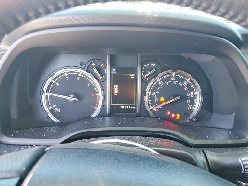 2021 Toyota 4runner VIN JTERU5JR4M5931014 COPART salvage auction — ROOF, Ca - Salvage Certificate, sold $18,100 on 2026-07-20 (photo 9)