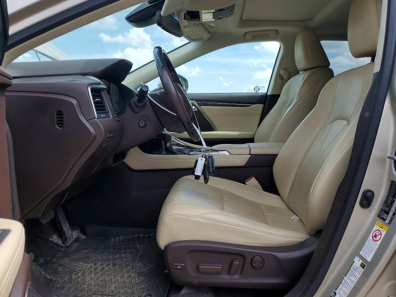 2017 Lexus Rx 350 VIN 2T2BZMCA3HC083253 COPART salvage auction — FRONT END, ON - PERMIT NO BRAND - UNFIT, sold $18,300 on 2026-07-28 (photo 7)