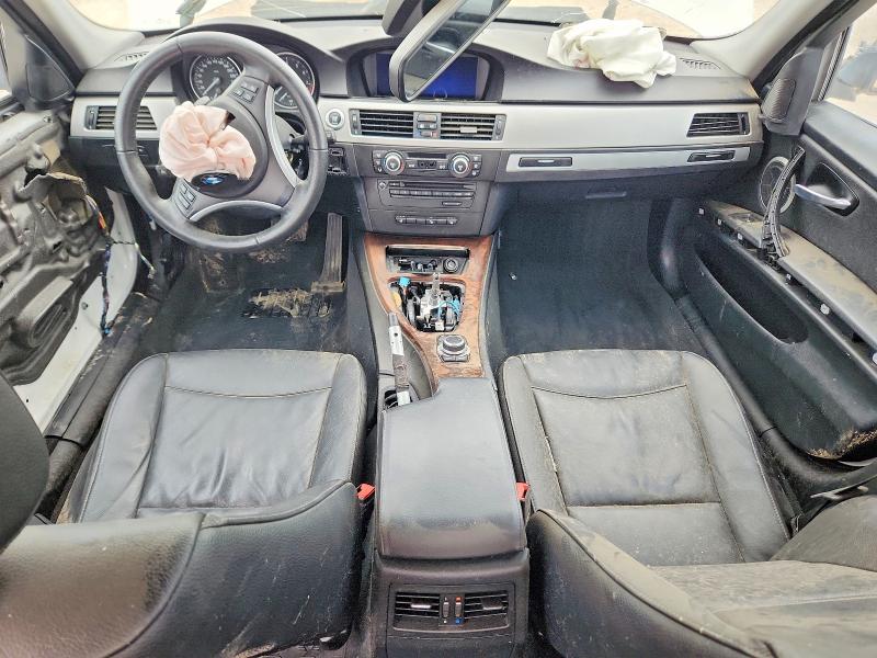 2009 BMW 3 series VIN WBAPL335X9A406287 COPART salvage auction — FRONT END, Ab - Bos - Salvage, sold $650 on 2026-07-02 (photo 8)