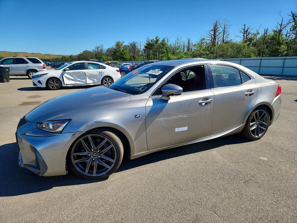 2018 Lexus Is VIN JTHC81D27J5030087 COPART salvage auction — WATER/FLOOD, Ny - Mv907A-Flood Salvage, sold $3,700 on 2026-07-13 (photo 1)