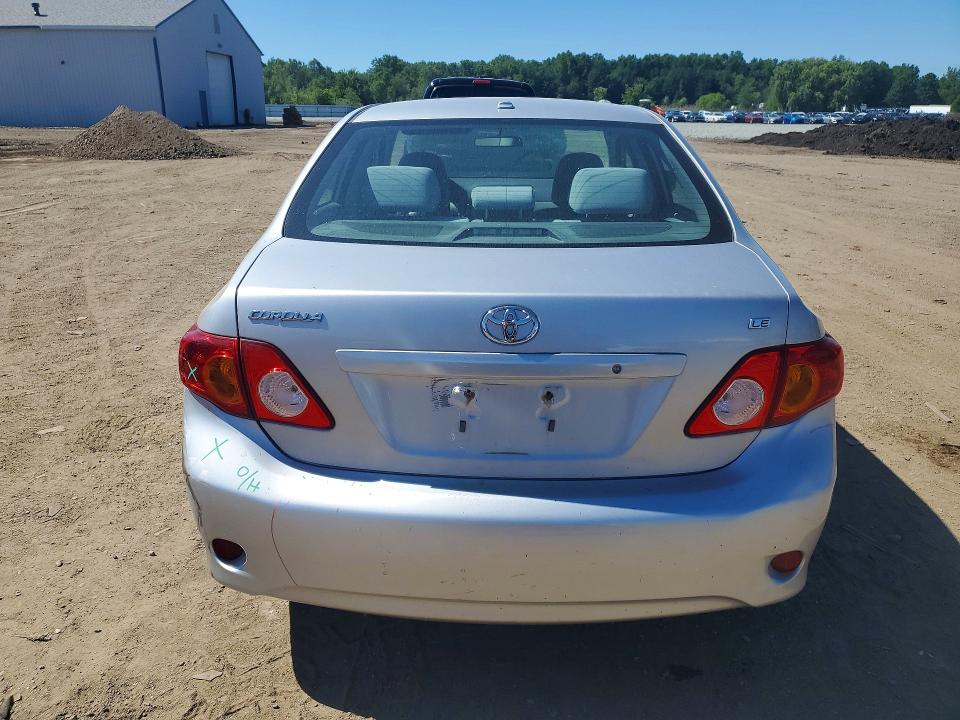 2010 Toyota Corolla VIN 1NXBU4EE4AZ355915 COPART salvage auction — REAR END, Oh - Cert Of Title-Salvage, sold $1,550 on 2026-07-02 (photo 6)