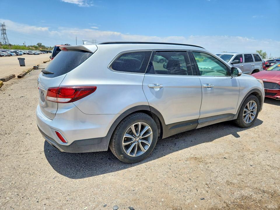 2017 Hyundai Santa fe VIN KM8SM4HF0HU205265 COPART salvage auction — MECHANICAL, AZ - CERT OF TITLE-RESTORED SALVAGE, sold $875 on 2026-07-24 (photo 3)