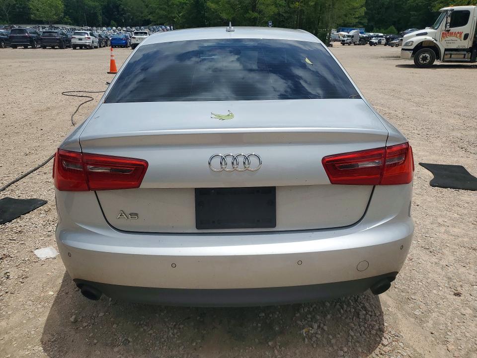 2013 Audi A6 VIN WAUGFAFC5DN032873 COPART salvage auction — MINOR DENT/SCRATCHES, Nc - Dealer Only Clean Title, sold $975 on 2026-07-24 (photo 6)