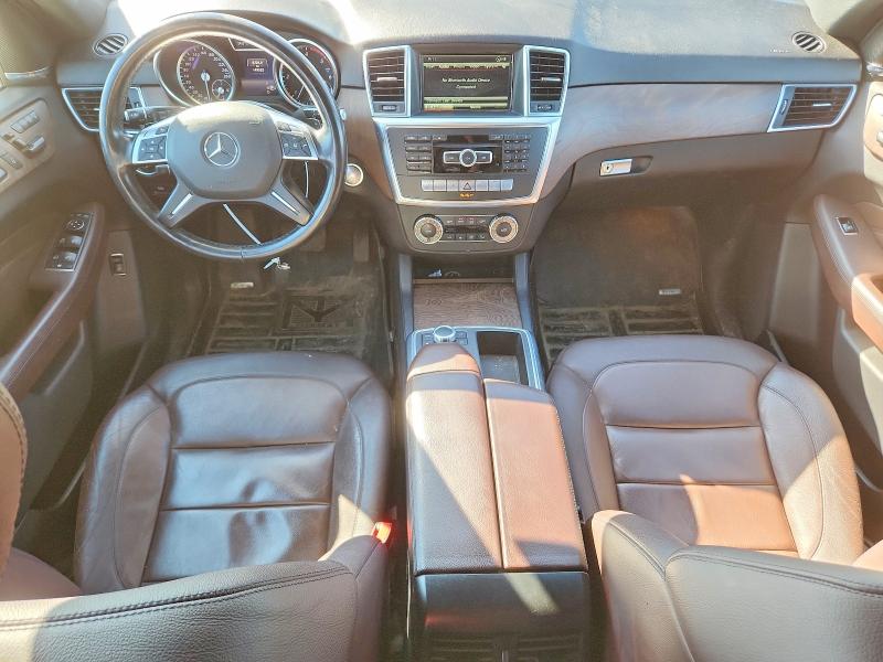 2015 Mercedes-benz M-klasse VIN 4JGDA2EB3FA556113 COPART salvage auction — FRONT END, Ab - Bos - Salvage, sold $8,500 on 2026-07-14 (photo 8)