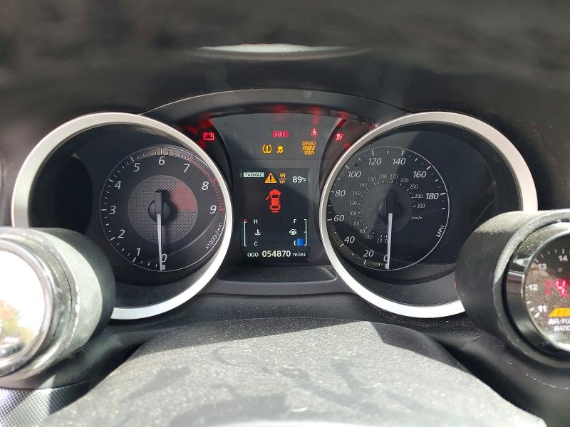 2014 Mitsubishi Lancer evolution VIN JA32W8FVXEU021204 COPART salvage auction — MECHANICAL, Tx - Certificate Of Title (P), sold $14,500 on 2026-07-28 (photo 9)