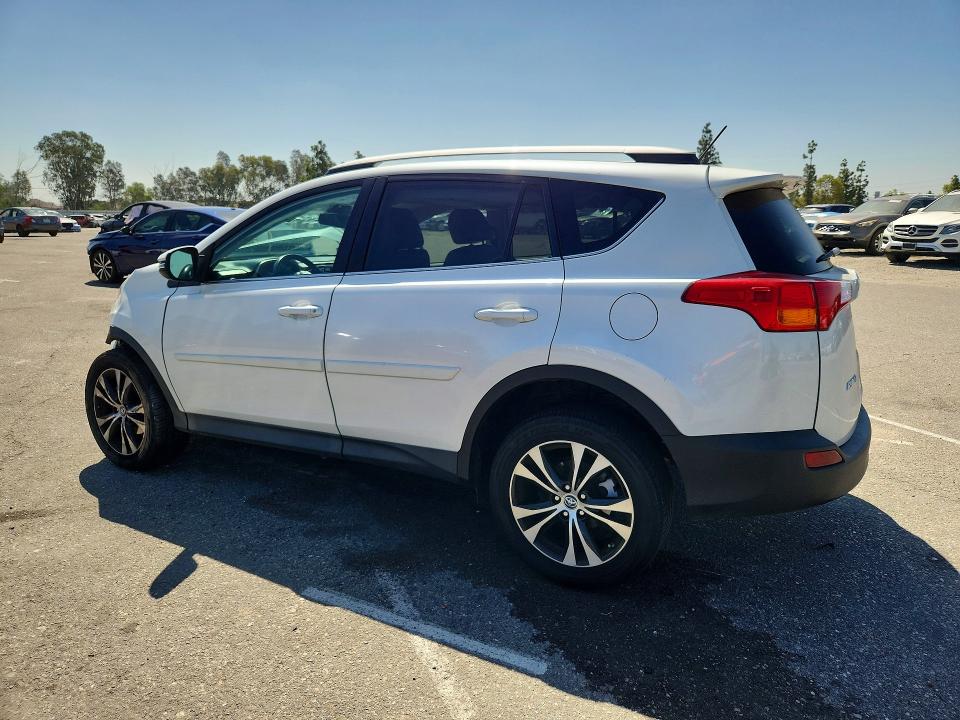 2015 Toyota Rav 4 VIN 2T3YFREV9FW138263 COPART salvage auction — FRONT END, Ca - Salvage Certificate, sold $2,550 on 2026-07-02 (photo 2)